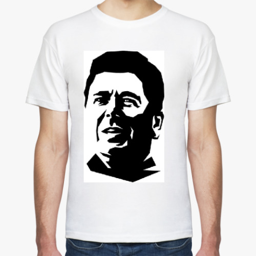 Футболка с принтом Рональд Рейган