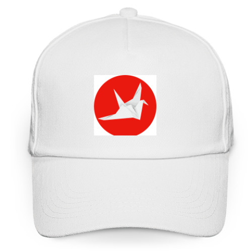 Кепка бейсболка с принтом Оригами