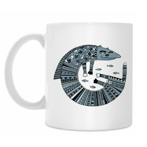 Кружка с принтом Кот Тимофей