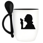 Кружка с ложкой