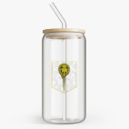 Банка с бамбуковой крышкой