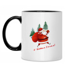 Кружка двухцветная