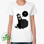 Женская футболка органик