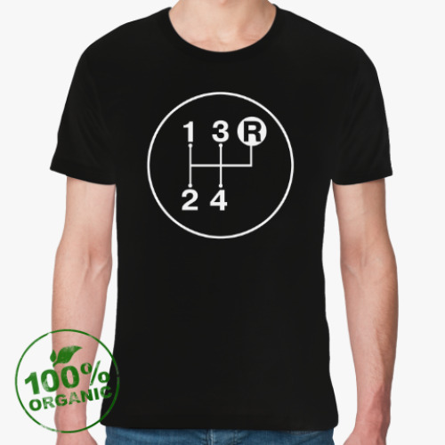 Футболка из органик-хлопка с принтом КП