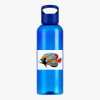 Прозрачная спортивная бутылка