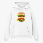 Толстовка худи оверсайз