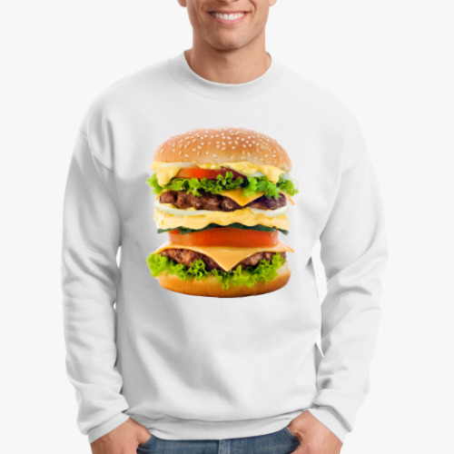 Свитшот с принтом BRUGER