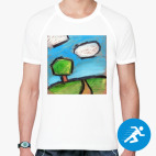 Мужская спортивная футболка