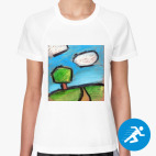 Женская спортивная футболка