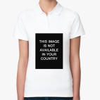 Женская рубашка поло