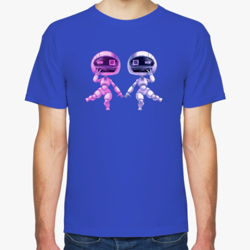 Футболка с принтом Роби и Роб