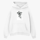 Толстовка худи оверсайз