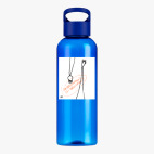 Прозрачная спортивная бутылка