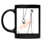 Кружка цветная UV-DTF