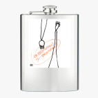 Фляжка стальная