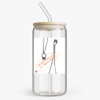 Банка с бамбуковой крышкой