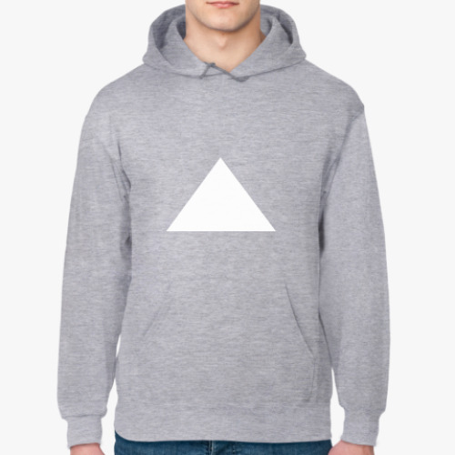 Толстовка худи с принтом Треугольник