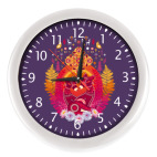 Настенные часы (с цифрами) Kitsune Together Forever