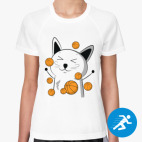 Женская спортивная футболка