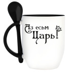 Кружка с ложкой