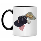 Кружка двухцветная