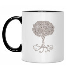 Кружка двухцветная