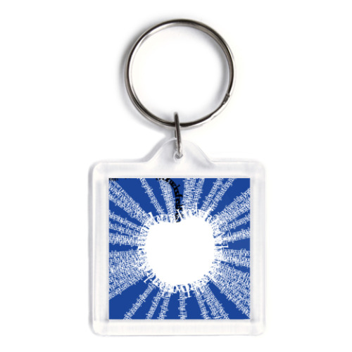 Брелок с принтом  Солнце/Луна