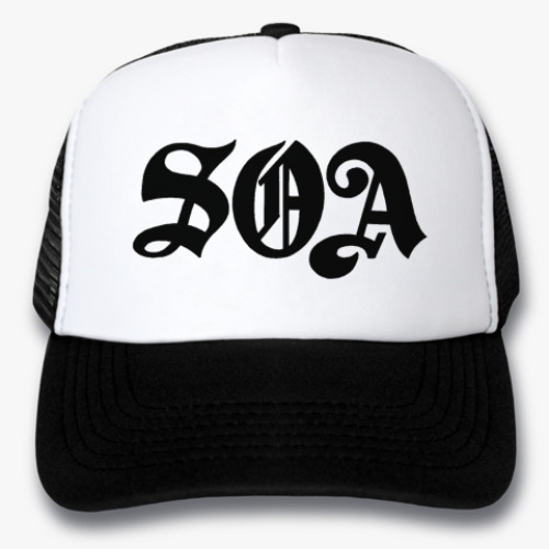 Кепка-тракер с принтом Эмблема клана