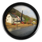 Настенные часы (без цифр) Village