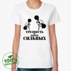 Женская футболка органик