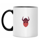 Кружка двухцветная