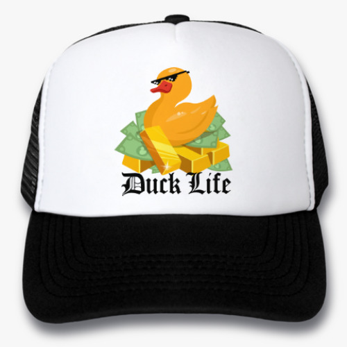 Кепка-тракер с принтом Duck Life