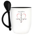 Кружка с ложкой