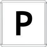 Буква P