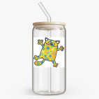 Банка с бамбуковой крышкой