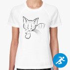Женская спортивная футболка