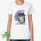 Женская футболка органик