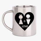 Кружка металлическая