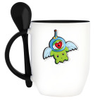 Кружка с ложкой