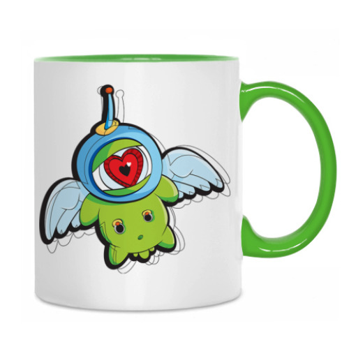 Кружка с принтом Монстрик