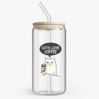 Банка с бамбуковой крышкой