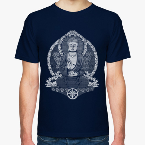 Футболка с принтом Будда