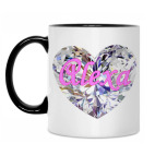 Кружка двухцветная