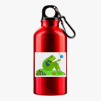 Металлическая бутылка 400 мл UV-DTF