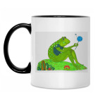 Кружка двухцветная