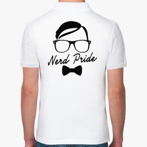 Рубашка поло с принтом Nerd Pride