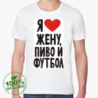 Мужская футболка органик