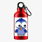 Металлическая бутылка 400 мл UV-DTF