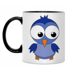 Кружка двухцветная