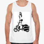 Скутер и девушка